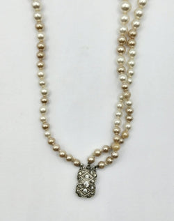 Bracelet trois rangs de perles - Castafiore