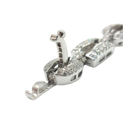 Bracelet Tutti Frutti en or blanc, or jaune, émeraude, rubis, saphirs et diamants - Castafiore