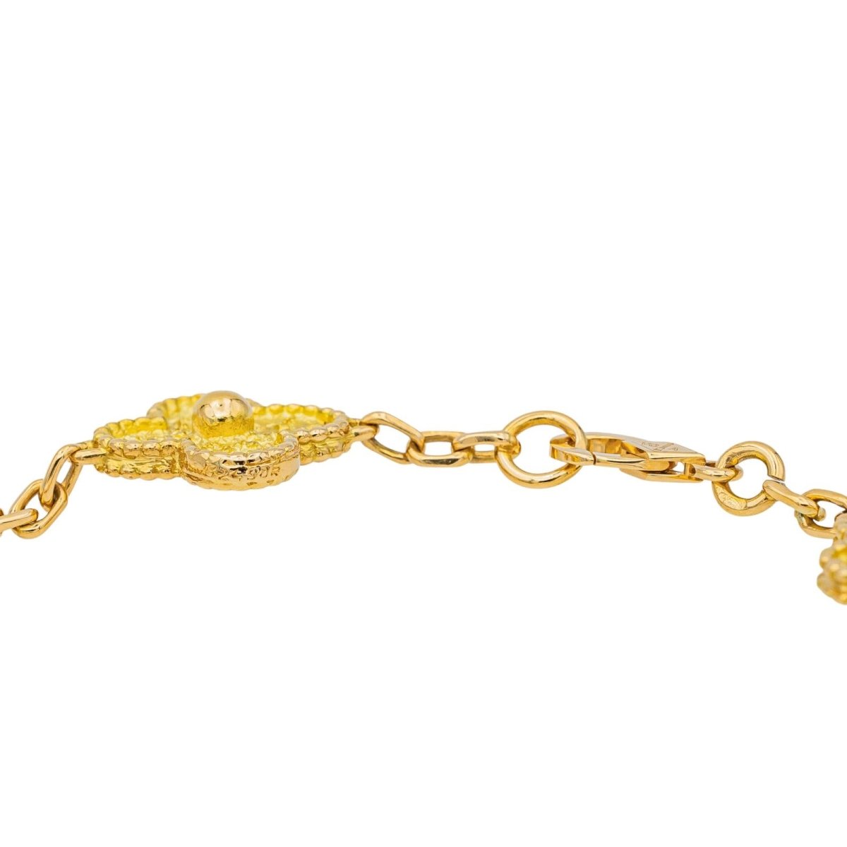 Bracelet Van Cleef & Arpels Bracelet Alhambra en or jaune - Castafiore