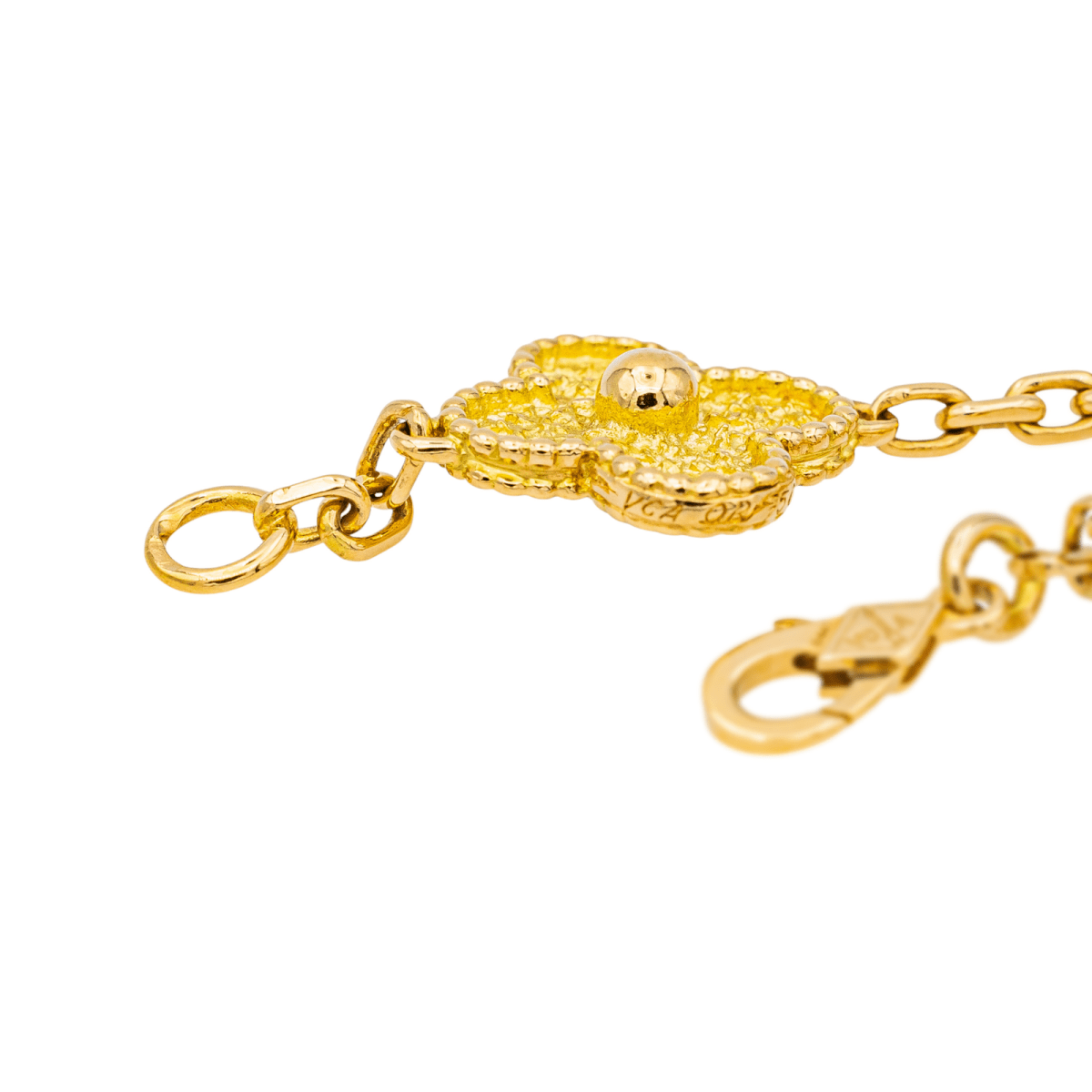 Bracelet Van Cleef & Arpels Bracelet Alhambra en or jaune - Castafiore