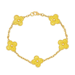 Bracelet Van Cleef & Arpels Bracelet Alhambra en or jaune - Castafiore