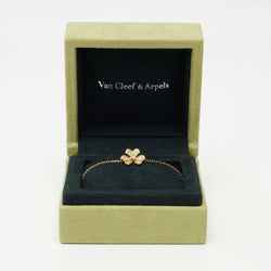 Bracelet Van Cleef & Arpels Frivole pavé en or jaune et diamants - Castafiore