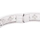 Bracelet VAN CLEEF & ARPELS "Perlée" or blanc, diamants. - Castafiore