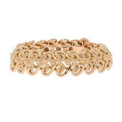 Bracelet VINTAGE Arabesques en or jaune - Castafiore