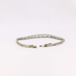 Bracelet vintage chute de diamants 2,5 ct - Castafiore
