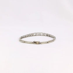 Bracelet vintage chute de diamants 2,5 ct - Castafiore