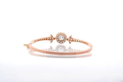 Bracelet vintage diamants en or 18k et platine - Castafiore