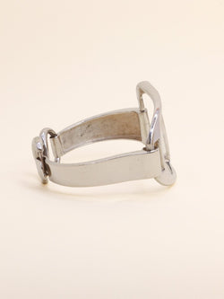 Bracelet vintage étrier en argent - Castafiore