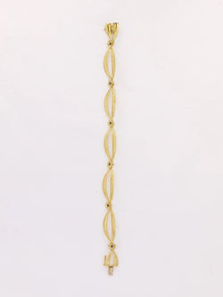 Bracelet vintage or jaune saphir - Castafiore