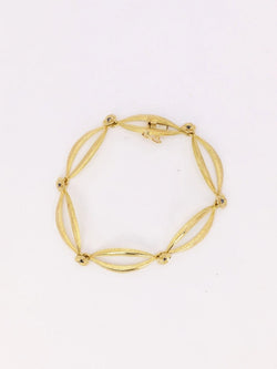 Bracelet vintage or jaune saphir - Castafiore