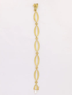 Bracelet vintage or jaune saphir - Castafiore