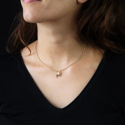 Breloque en or caniche