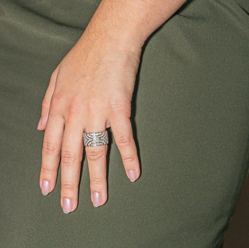 Briony Raymond Bague Cocktail Platine Diamant - Castafiore