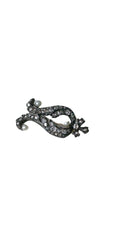 Broche ancienne diamants et perles - Castafiore