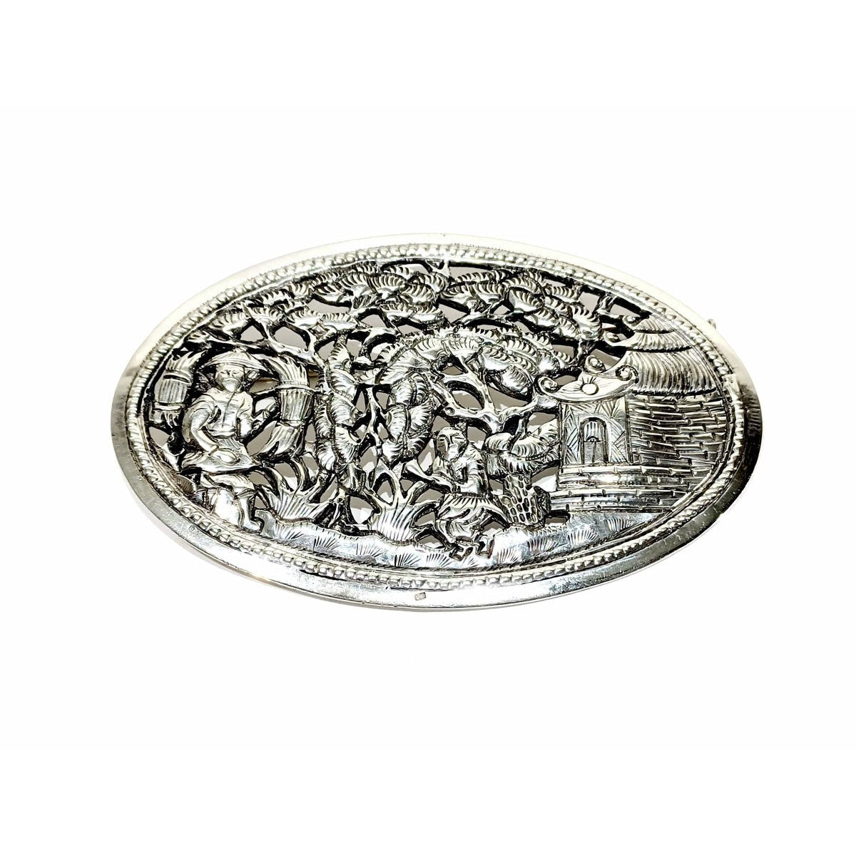 Broche Barrette en argent - Castafiore