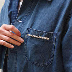 Broche Barrette en jaune, platine, perles et diamants - Castafiore