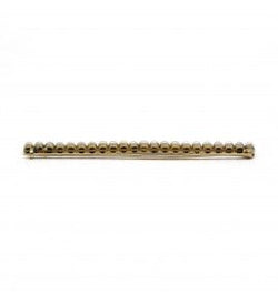 Broche barrette en or jaune et perles - Castafiore