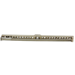 Broche Barrette en or jaune, platine et diamants - Castafiore