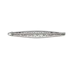 Broche Barrette en platine et diamants - Castafiore
