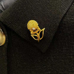 Broche Cartier pour Shell - Castafiore