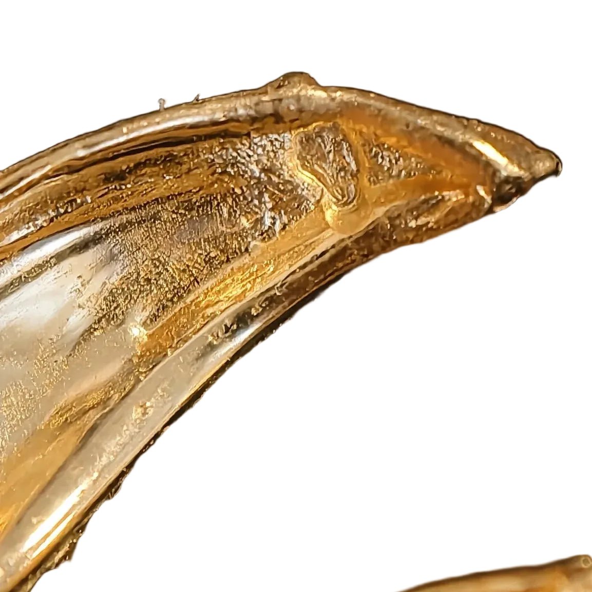 Broche Clip VAN CLEEF & ARPELS en or jaune et diamants - Castafiore