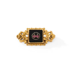 Broche Coeurs enlacés - Castafiore