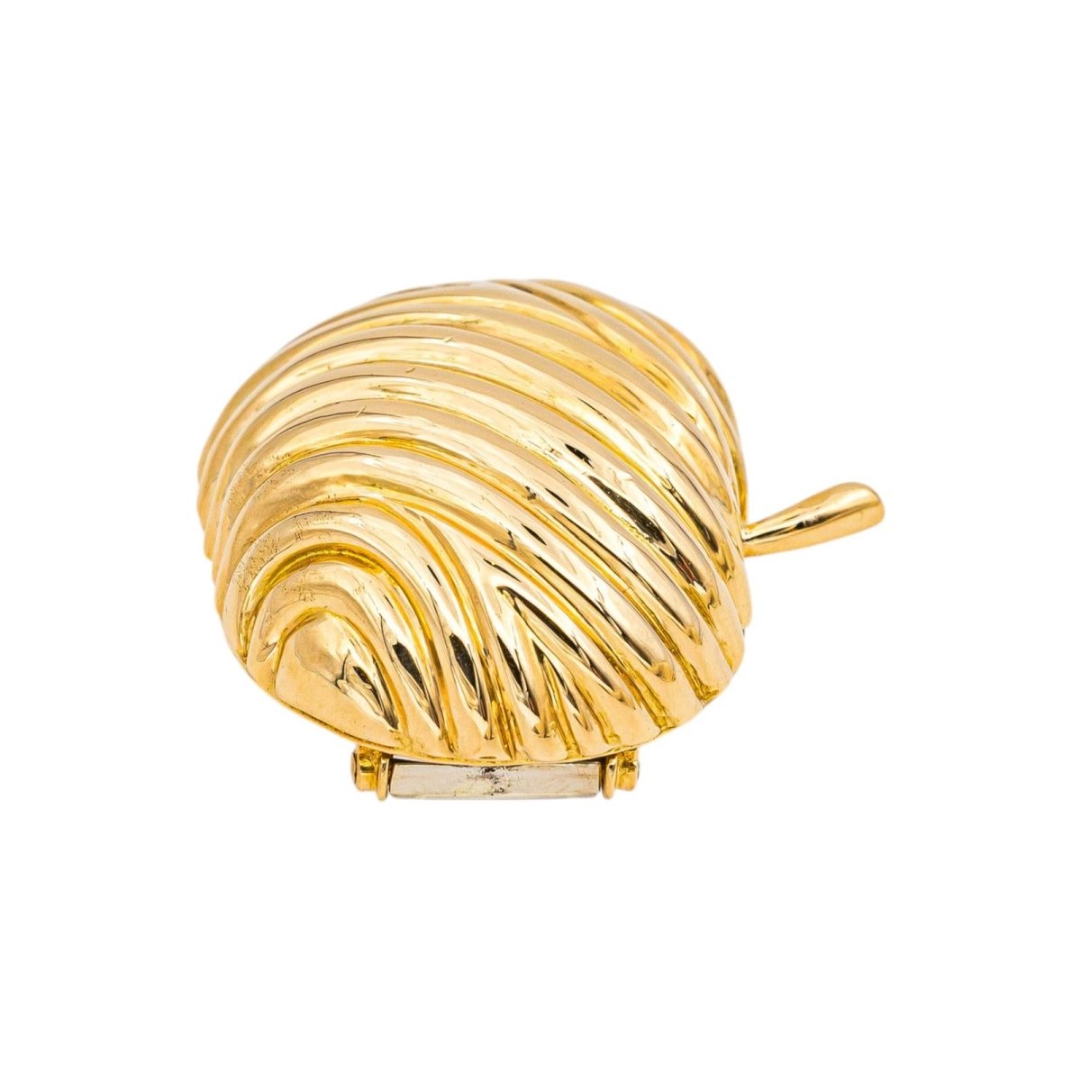 Broche Double Épingle BOUCHERON "Pomme" en or jaune - Castafiore