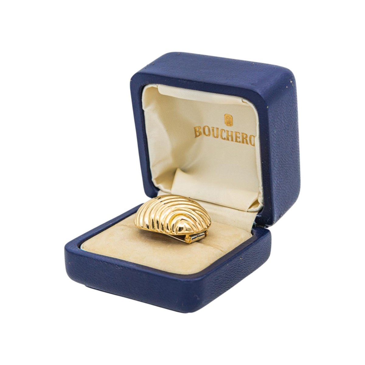 Broche Double Épingle BOUCHERON "Pomme" en or jaune - Castafiore