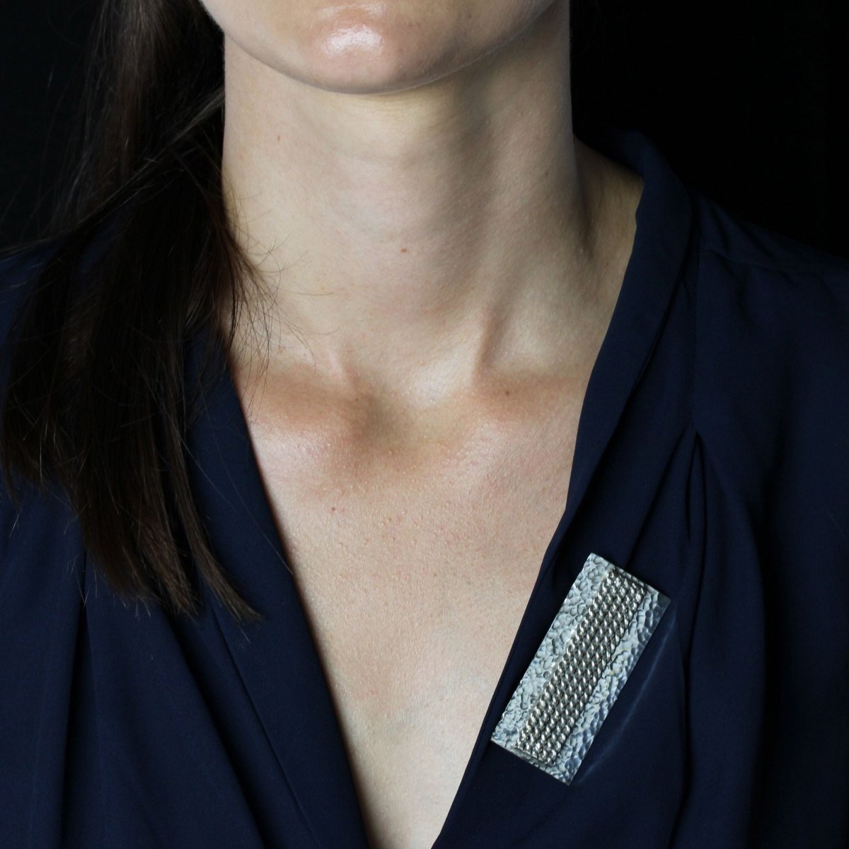 Broche en argent - Castafiore