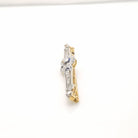 Broche en or diamants & saphirs - Castafiore