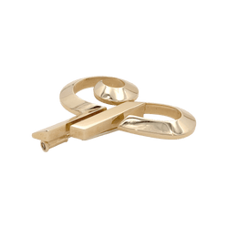 Broche Épingle CARTIER en or jaune - Castafiore