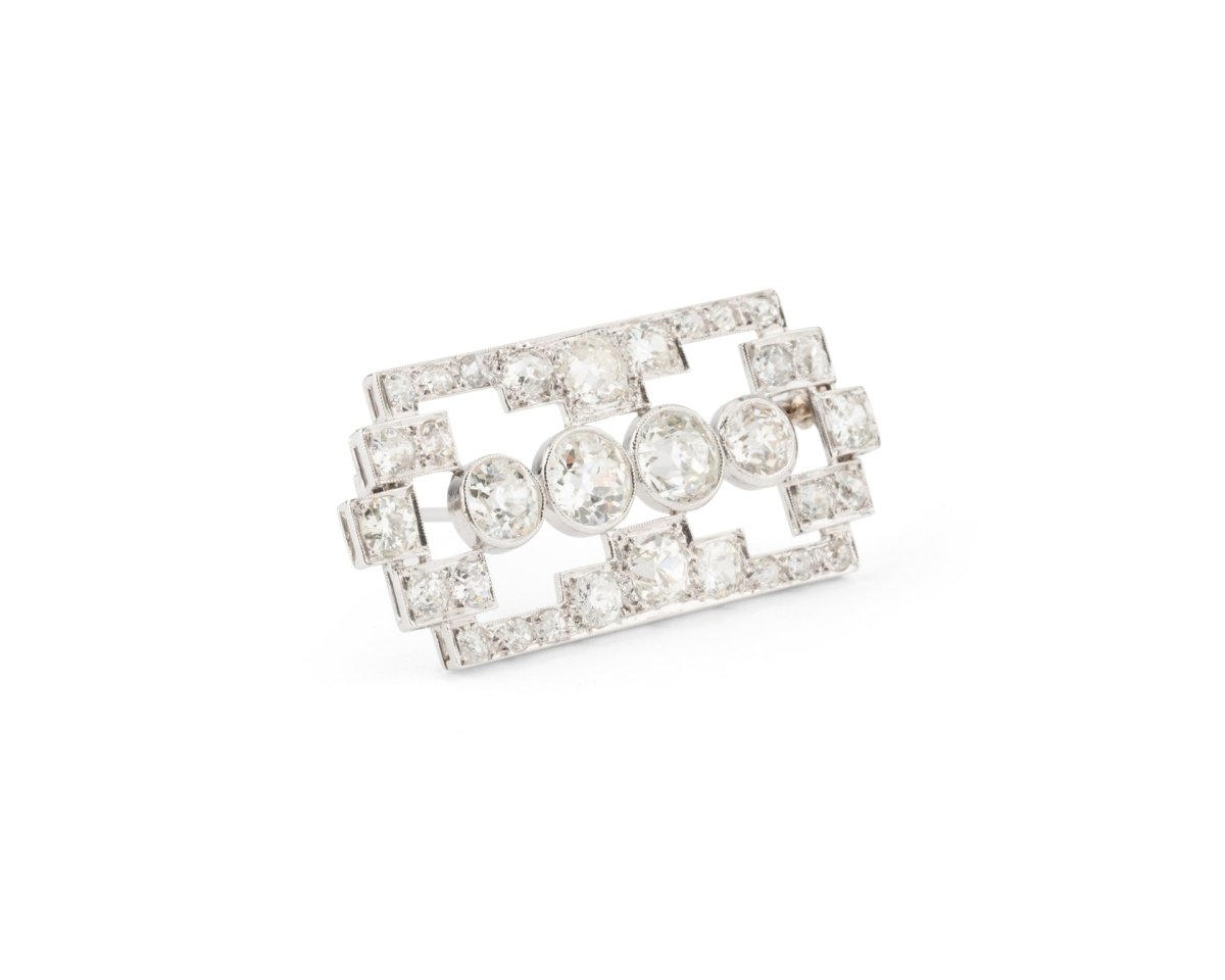 Broche Épingle en diamants - Castafiore