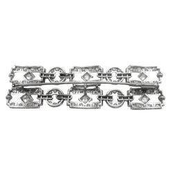 Broche Épingle en or blanc et diamants - Castafiore