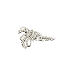 Broche Epingle en or blanc et diamants - Castafiore