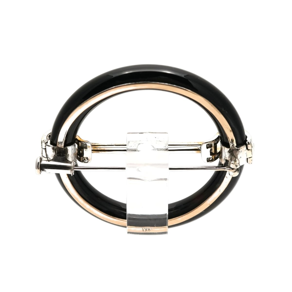 Broche Épingle en or blanc et diamants - Castafiore