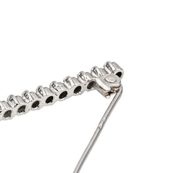 Broche Épingle en or blanc et diamants - Castafiore