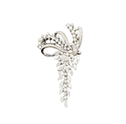 Broche Epingle en or blanc et diamants - Castafiore