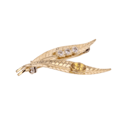 Broche Épingle en or jaune - Castafiore