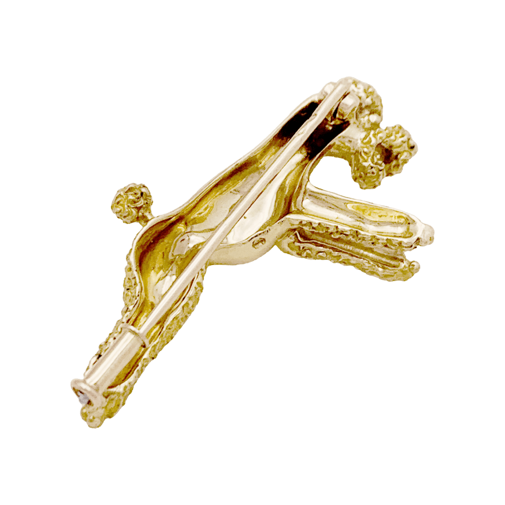 Broche Épingle en or jaune - Castafiore