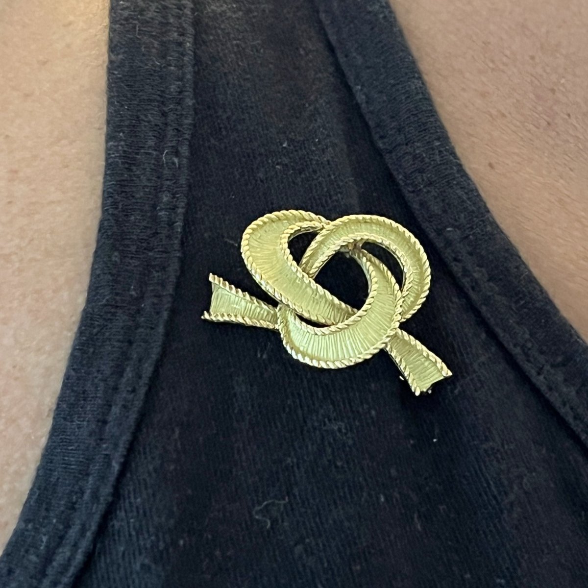 Broche Épingle en or jaune - Castafiore