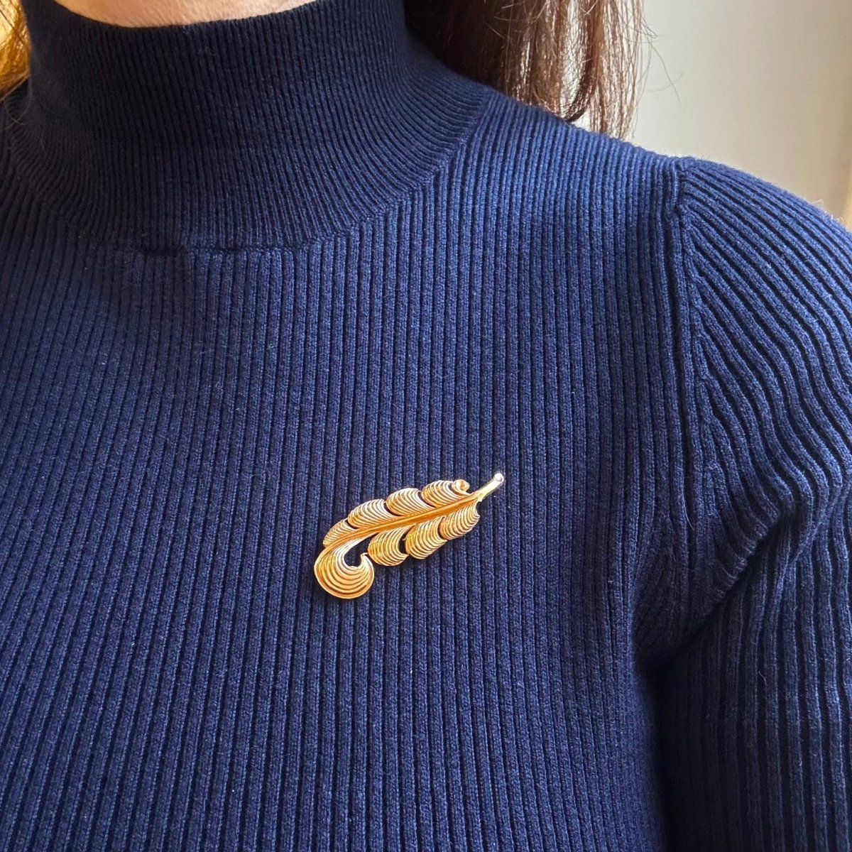 Broche Épingle en or jaune - Castafiore