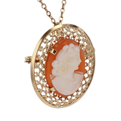 Broche Épingle en or jaune - Castafiore