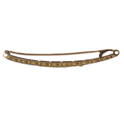 Broche Épingle en or jaune, argent, rubis et diamants - Castafiore