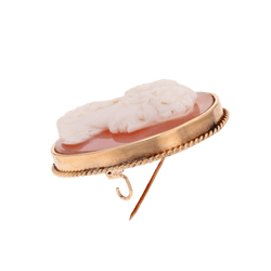 Broche Épingle en or jaune et agate - Castafiore