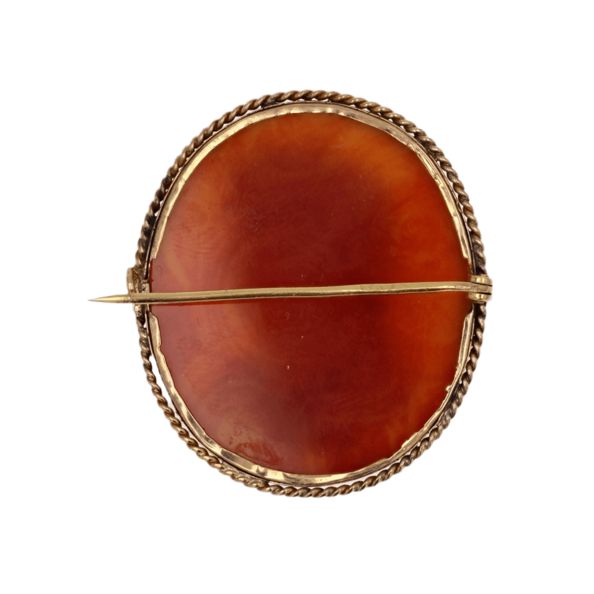 Broche Épingle en or jaune et agate - Castafiore