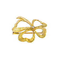 Broche Épingle en or jaune et diamant - Castafiore