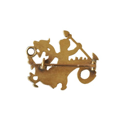 Broche Épingle en or jaune et diamant - Castafiore
