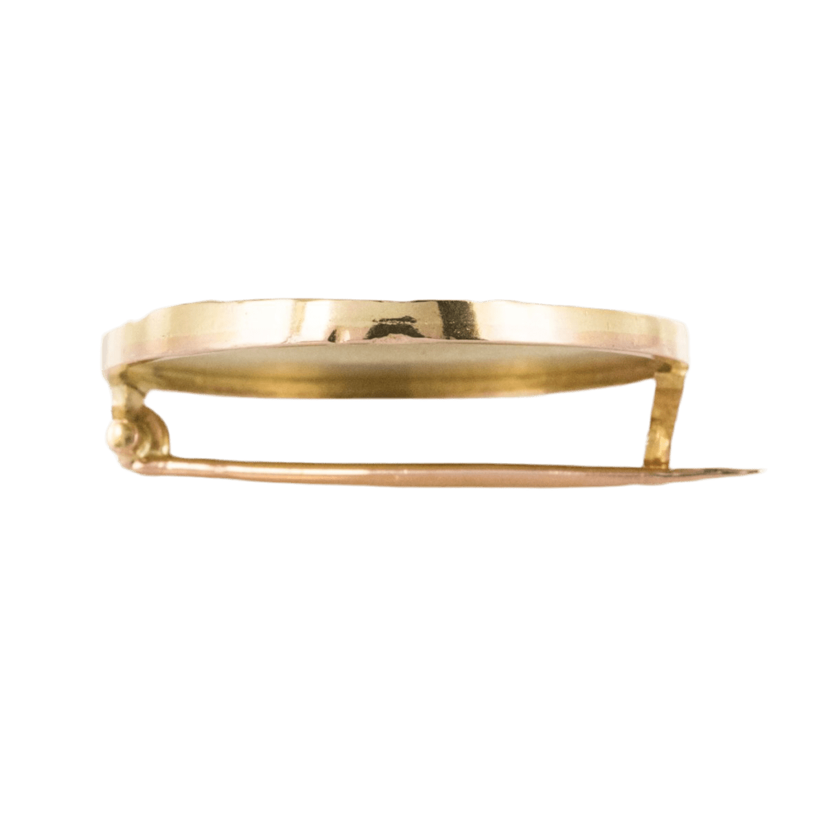 Broche Épingle en or jaune et diamants - Castafiore