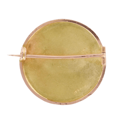 Broche Épingle en or jaune et diamants - Castafiore