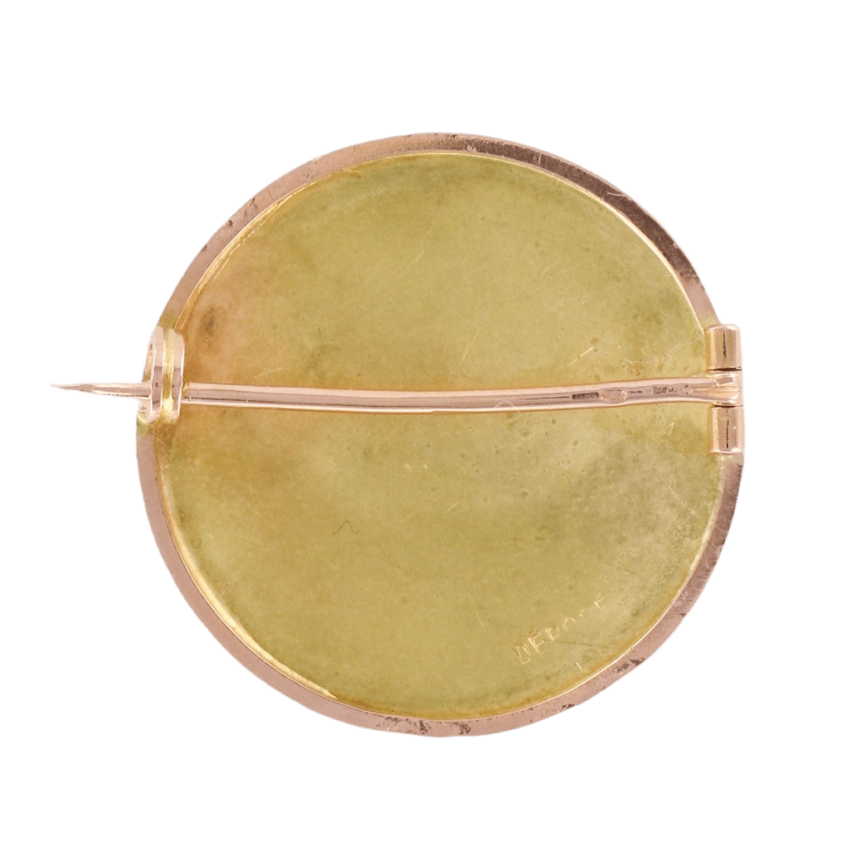 Broche Épingle en or jaune et diamants - Castafiore